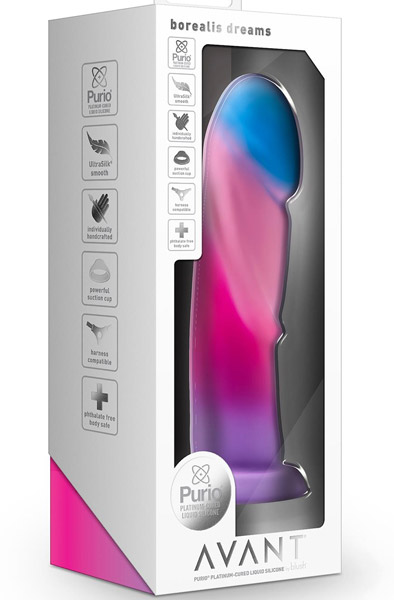 Borealis Dreams Dildo Cotton Candy 19,5 cm - Dildo 8