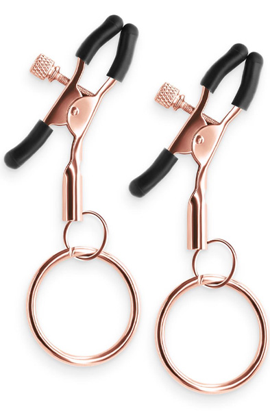 Bound Nipple Clamps C2 Rose Gold - Brustwarzenklammern 1