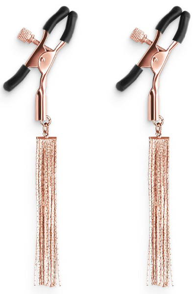 Bound Nipple Clamps D2 Rose Gold - Brustwarzenklammern 1