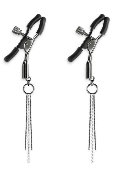 Bound Nipple Clamps D3 Gunmetal - Brustwarzenklammern 1