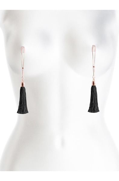 Bound Nipple Clamps T1 Black - Brustwarzenklammern 3