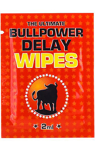 Bull Power Wipes Delay Sachets 6x2ml - Verzögerungsgel 2