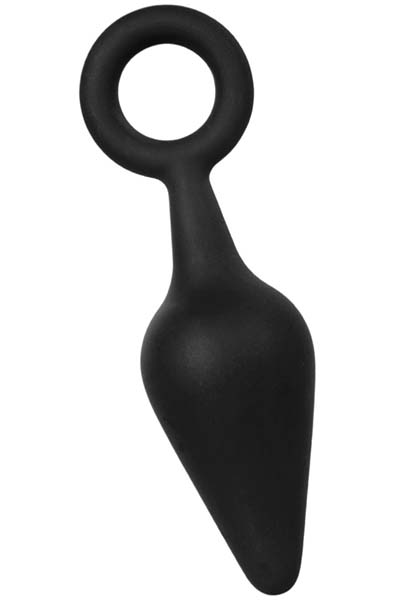Butt Plug With Ring Medium 11,9 cm - Analplug mit Zugring 2