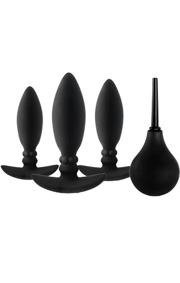 Butties 3-in-1 With Cleansing Pump - Analplug Set 1