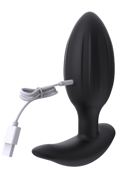 Buttplug With Remote - Vibrierender Analplug 2