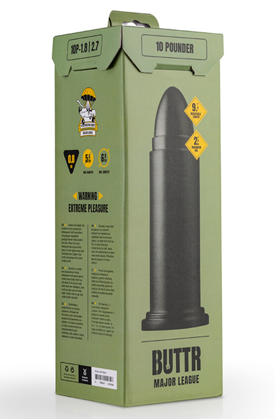 Buttr 10 Pounder Dildo 25 cm - Extra dicker Analplug 3