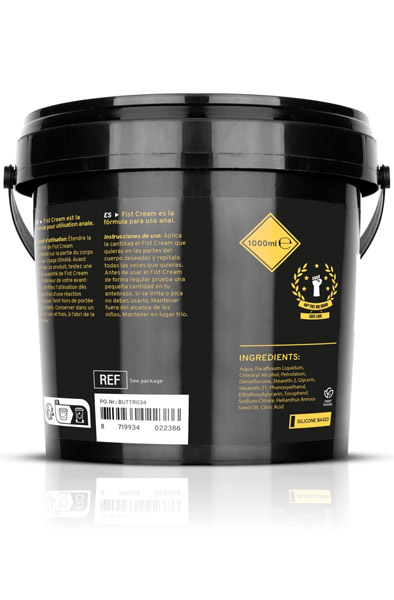Buttr Fisting Cream XXL Bucket 1000 ml - Gleitmittel für Fisting / Analsex 3