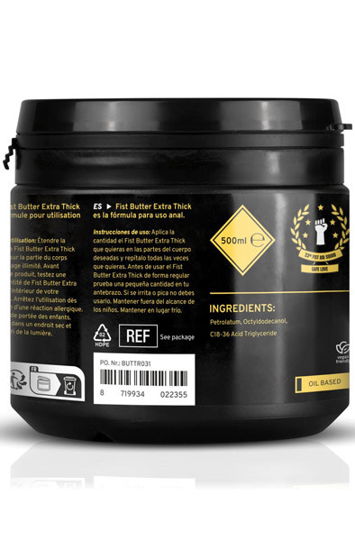 Buttr Fisting Gel Extra Thick 500 ml - Gleitmittel für Fisting / Analsex 3