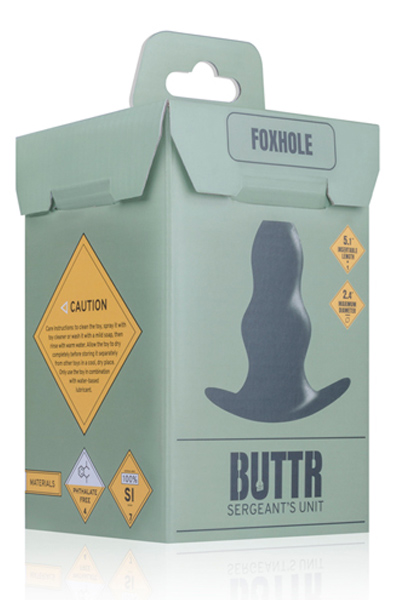 Buttr Foxhole Hollow Butt Plug - Hohl-Analplug 3
