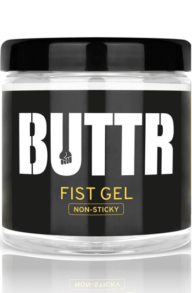 Buttr Transparent Non-Sticky Fisting Gel 500 ml - Gleitmittel für Fisting / Analsex 1