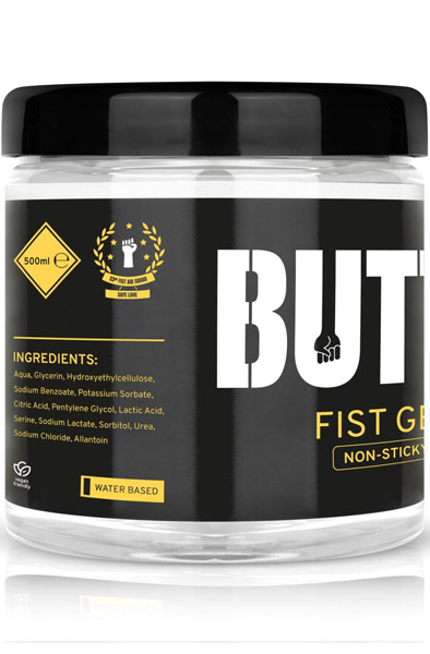 Buttr Transparent Non-Sticky Fisting Gel 500 ml - Gleitmittel für Fisting / Analsex 3
