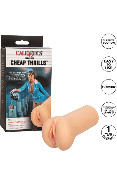 Cal Exotics Cheap Thrills Flight Attendant - Vagina-Masturbator 3
