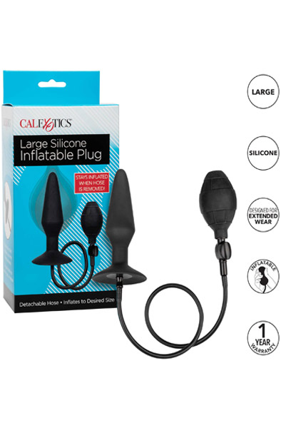 Cal Exotics Large Silicone Inflatable Plug - Aufblasbarer Analplug 4