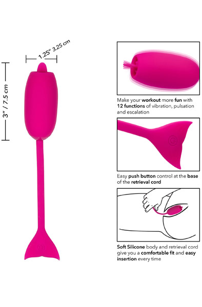 Cal Exotics Rechargeable Kegel Teaser - Vibrierendes Ei 3