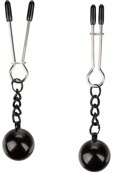 Cal Exotics Weighted Tweezer NippleClamps - Brustklammern mit Gewicht 1