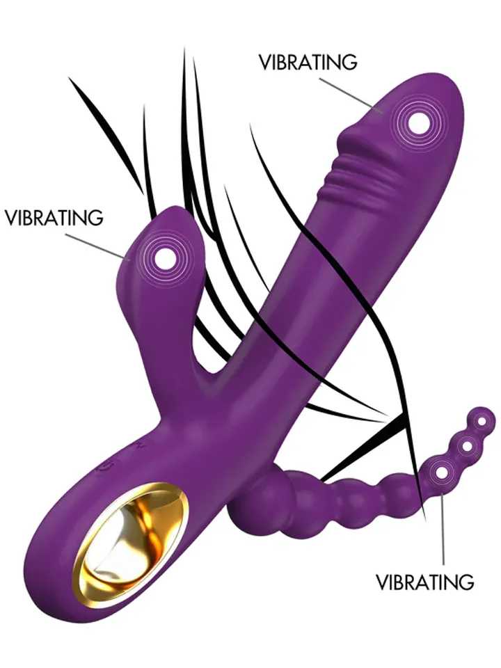 Caleona Triple Temptation - Rabbit vibrator 2