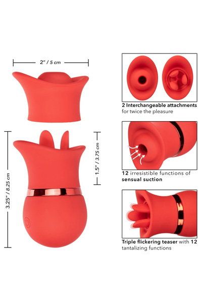 CalExotics French Kiss Suck & Play Set - Klitoris-Stimulator 3