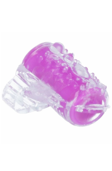 Casual Love Casual Ring Tongue Vibrating Purple - Finger-Vibrator 1