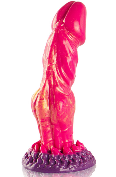 Cerberus Dildo Mythological Fire 21,5 cm - Monster-Dildo 1