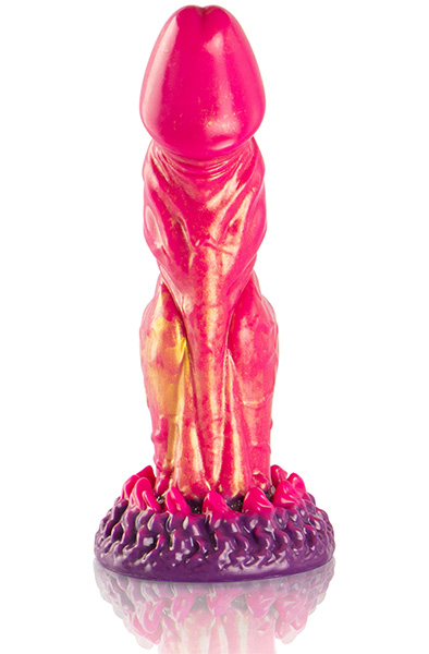 Cerberus Dildo Mythological Fire 21,5 cm - Monster-Dildo 2
