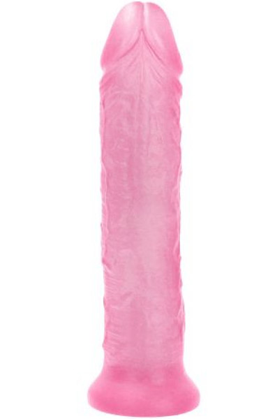 Cesare Dildo Transparent Pink 32 cm - Dildo 3