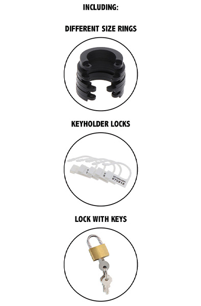 Chastity Cock Cage Silicone Small - Keuschheitskäfig 4