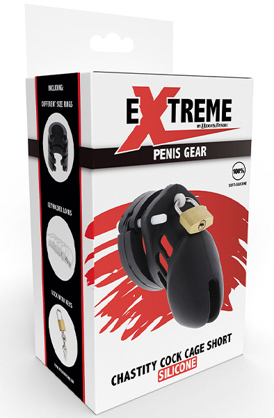 Chastity Cock Cage Silicone Small - Keuschheitskäfig 5