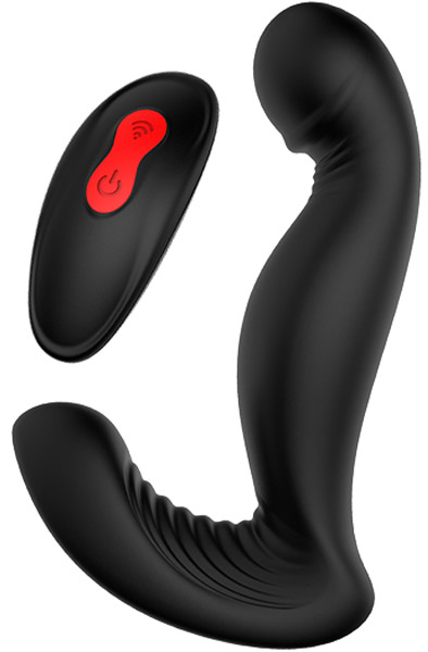 Cheeky Love Swirling P-pleaser Black - Ferngesteuerter Prostata-Vibrator 1