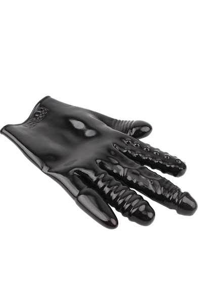 Chisa Novelties Anal Quintuple Glove - Strukturierte Handschuhe für Analspiele 4