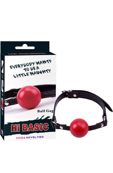 Chisa Novelties Red Ball Gag - Knebelball 2