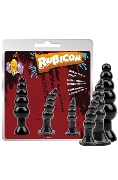 Chisa Novelties Rubicon Butt Plug Kit - Anal plug set 1