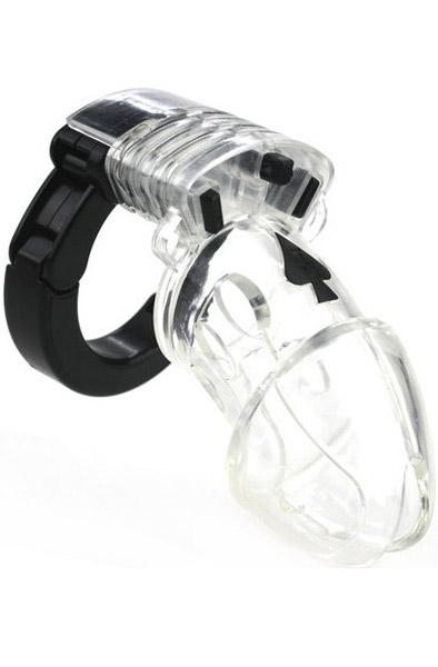 Clear Adjustable Chastity Cage - Keuschheitskäfig 1