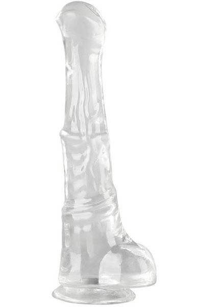 Clearly Horny Dildo Monster Hestur XL 40 cm - Monster-Dildo 1