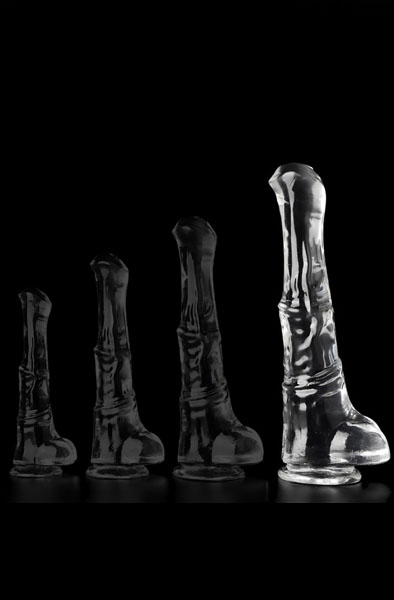 Clearly Horny Dildo Monster Hestur XL 40 cm - Monster-Dildo 5