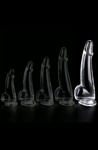 ClearlyHorny Clear XL Dildo 27,5 cm - Dildo 4