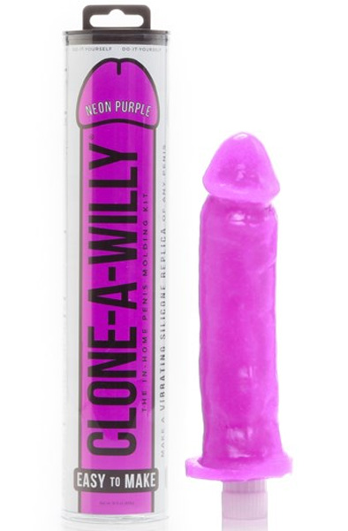 Clone-A-Willy Kit Neon Purple - Klone-einen-Schwanz-Set 2