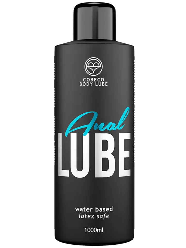 Cobeco Anal Lube Water Based 1000ml - Analglidmedel 1