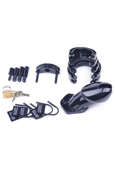 Cocklock Black Chastity Cage - Keuschheitskäfig 6