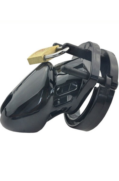 Cocklock Chastity Cage Mini Locky Black 6 x 3,2 cm - Keuschheitskäfig 1