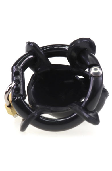 Cocklock Chastity Cage Nub Soft Black 6x2 cm - Keuschheitskäfig 3