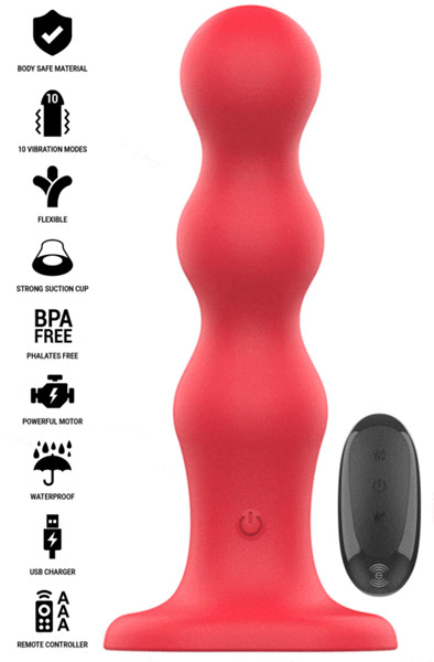 Cody Vibrator 10 Modes Remote Control - Vibrating dildo 1