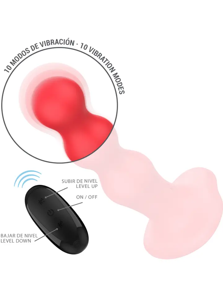 Cody Vibrator 10 Modes Remote Control - Vibrating dildo 5