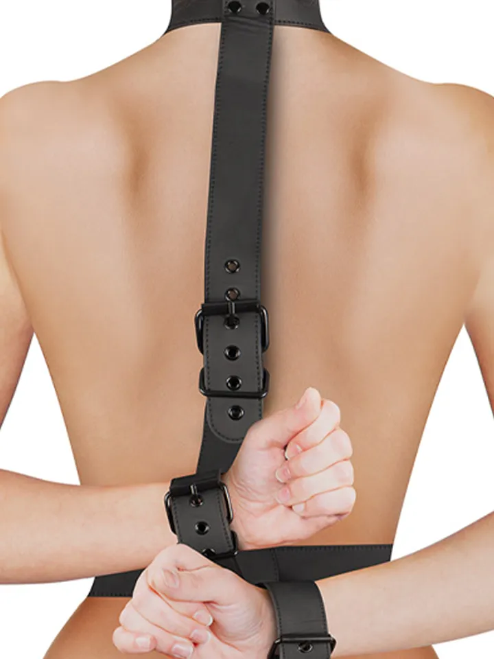 Collar & Wrist Cuffs Body Restraint Set - Harness 2 [full]