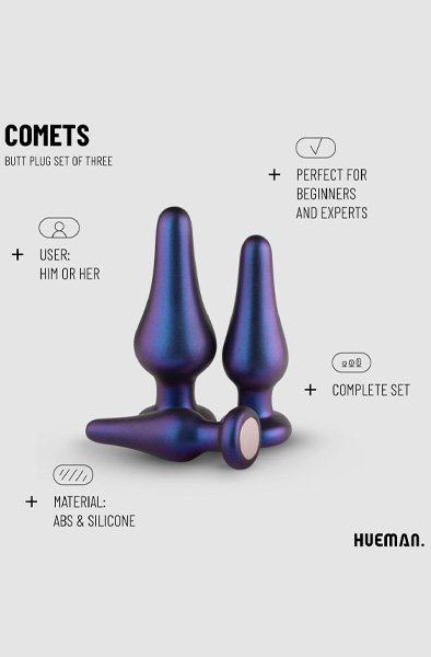 Comets Analplug-Set - Analplug Set 3