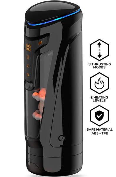 Conor Masturbator With Thrusting, Vibration & Heat - Automatischer Masturbator 1