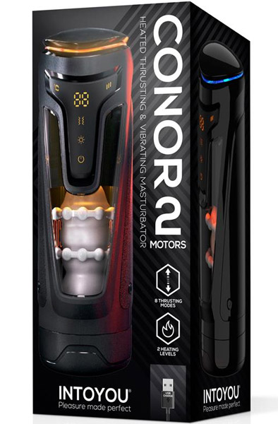 Conor Masturbator With Thrusting, Vibration & Heat - Automatischer Masturbator 8