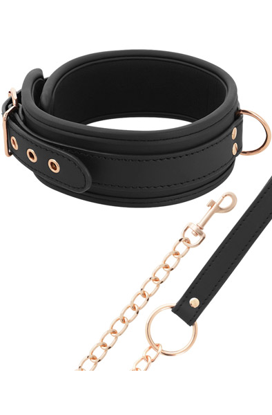 Coquette Fantasy Vegan Leather Collar - Collar & leash 2