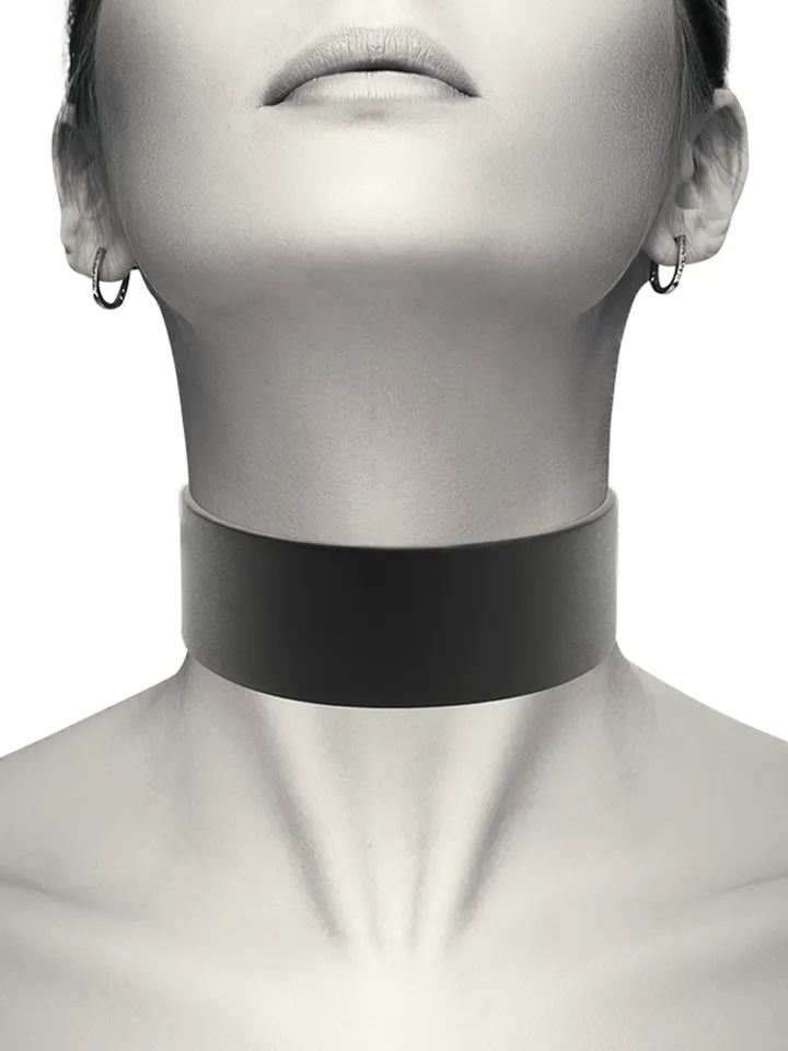 Coquette Hand Crafted Choker Vegan Leather - BDSM Choker 1 [full]