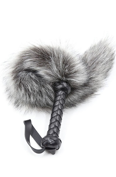 Correct Me Whip For Caress Grey 45 cm - Peitsche für BDSM 2