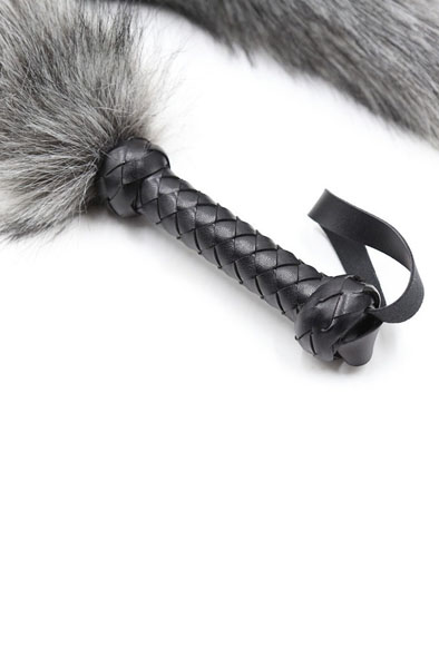 Correct Me Whip For Caress Grey 45 cm - Peitsche für BDSM 4